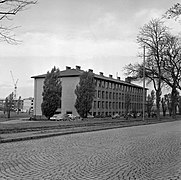 Barracks in January 1958