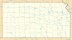 格里格斯顿在堪萨斯州的位置
