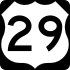 29号美国国道 marker