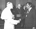 Meeting late Pope John Paul II