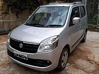 A Pre-Facelift Suzuki Wagon R of Indian origin