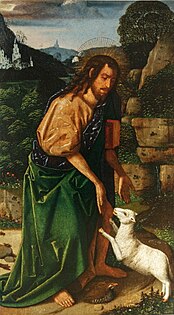 Saint John the Baptist in the desert, 1470