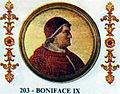 203-Boniface IX 1389 - 1404