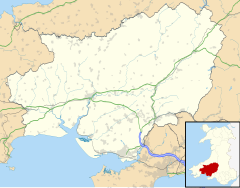 Llanelli is located in Carmarthenshire