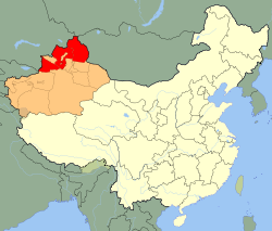 伊犁州在新疆的地理位置