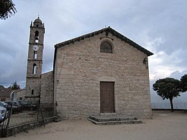 The church of Saint-Georges, in Quenza