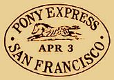 First Eastbound Pony Express Post-Mark2, Apr3