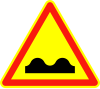 Uneven road