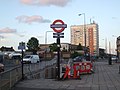 Gants Hill roundabout and station, Gants Hill