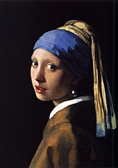 Painting of young girl.