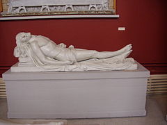 The Dead Christ (plaster), at the Crawford Art Gallery in Cork, Ireland