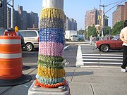 Yarn Bombing in New York City