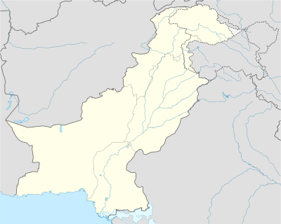 Location map Pakistan