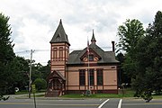 Brimfield Town Hall, Brimfield, Massachusetts, 1878.