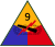 9th Armored Division shoulder sleeve insignia
