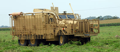 A British Mastiff Protected Patrol Vehicle in 2008