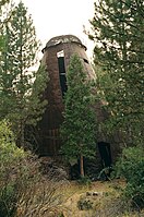 Remnant of Wigwam burner in Jackson County, Oregon. (September 2021)