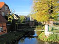 Boizenburg moat around the old town