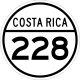 National Secondary Route 228 shield}}