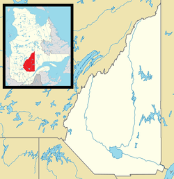 Rivière-Mistassini is located in Lac-Saint-Jean, Quebec
