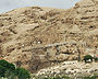 The monastery is located on the cliffs overlooking Jericho