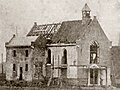 Deerlijk 1884 - This picture was taken during restorations of the chapel. Uploaded March 21, 2023