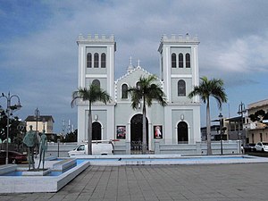 Roman Catholic Church and central plaza