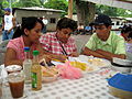 Judging the Nacatamales at the San Bartolo Corn Festival 2010.