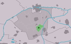 Location in Dantumadiel municipality