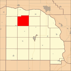 Location in Saunders County