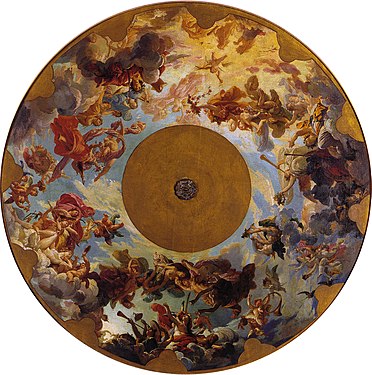 Final model for the ceiling painted by Jules-Eugène Lenepveu