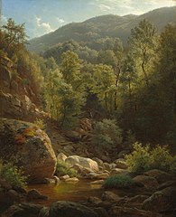 Paul Weber, Scene in the Catskills, 1858