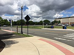 Reed Metroway station in 2019