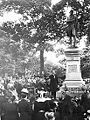 Emanuel Hahn's Robert Burns monument (1902) in Allan Gardens, Toronto