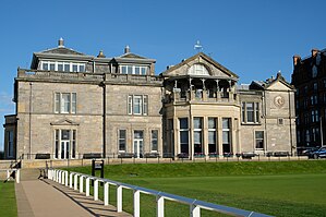 The Royal and Ancient clubhouse