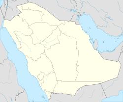 塔布克在沙特阿拉伯的位置