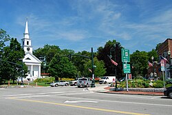 Downtown Sharon in July 2009