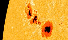 A report in the Daily Mail characterized sunspot 1302 as a "behemoth" unleashing huge solar flares.