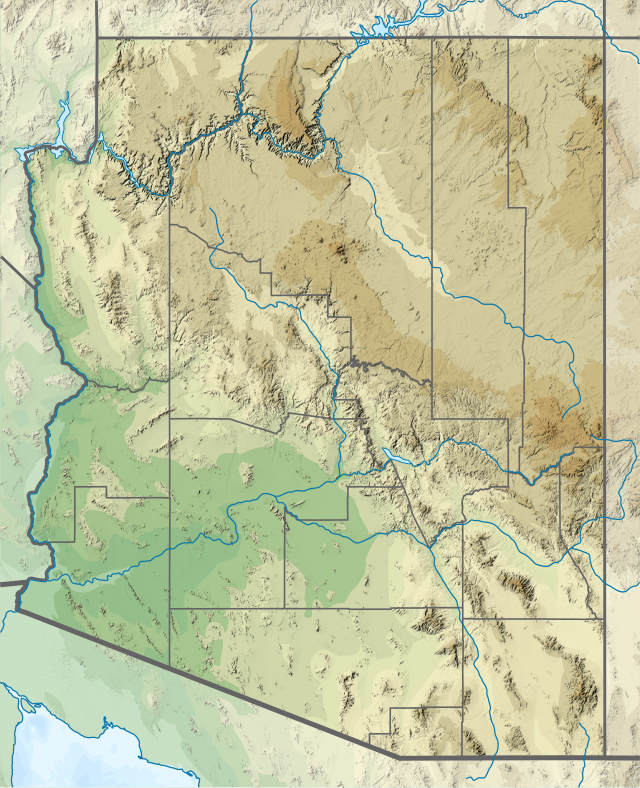 Noclador/sandbox/US Army National Guard maps by state 1989 is located in Arizona