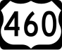 460号美国国道 marker