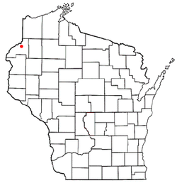 Location of Oakland, Wisconsin