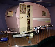 1956 Propert Trailaway[24][25] Touring Caravan at the National Museum of Australia