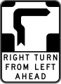 (R2-V21-1) Right Turn from Left Ahead (used in Victoria)