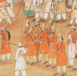 Durbar Procession of Mughal Emperor Akbar Shah II in British India