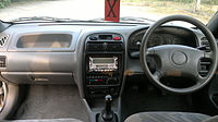 Suzuki Baleno interior (facelift; Pakistan)