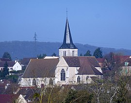 The church of Saint-Ouen, in Bennecourt