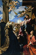 卢多维科·卡拉齐的《巴杰利尼圣母》（Madonna dei Bargellini），282 × 188cm，约作于1588年。[31]