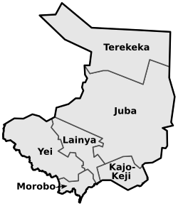 Central Equatoria State Counties