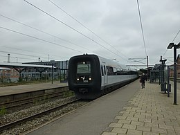 由哥本哈根开来的城际列车