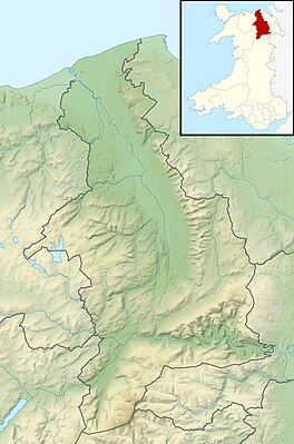 Location map Wales Denbighshire